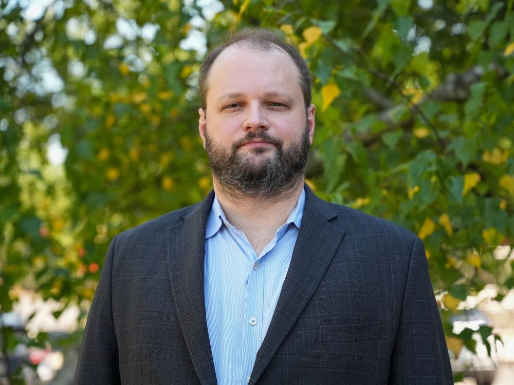 A headshot of a professor and new associate department head of nuclear engineering at Penn State.