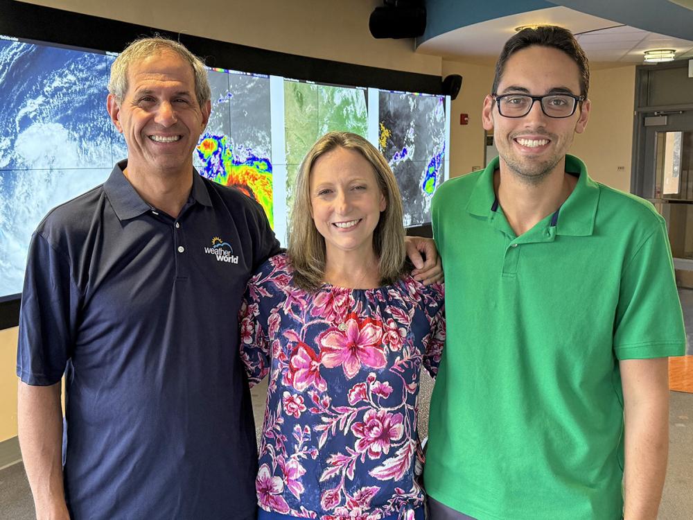 Jon Nese, Marisa Ferger, and Ben Reppert