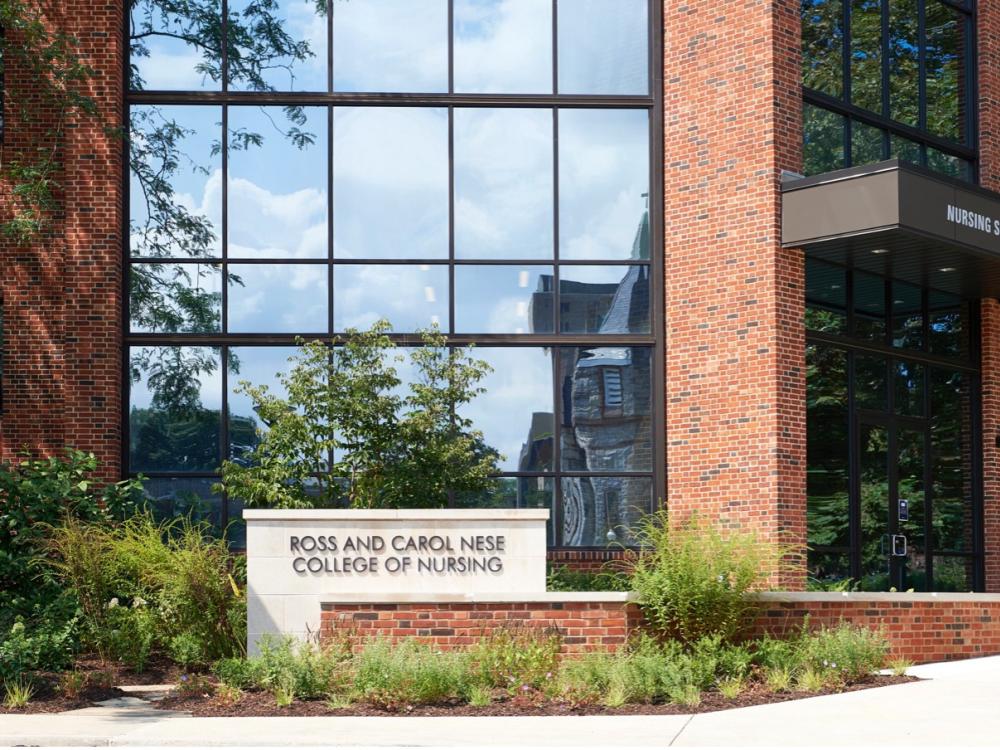 Ross and Carol Nese College of Nursing's Nursing Sciences Building at University Park.