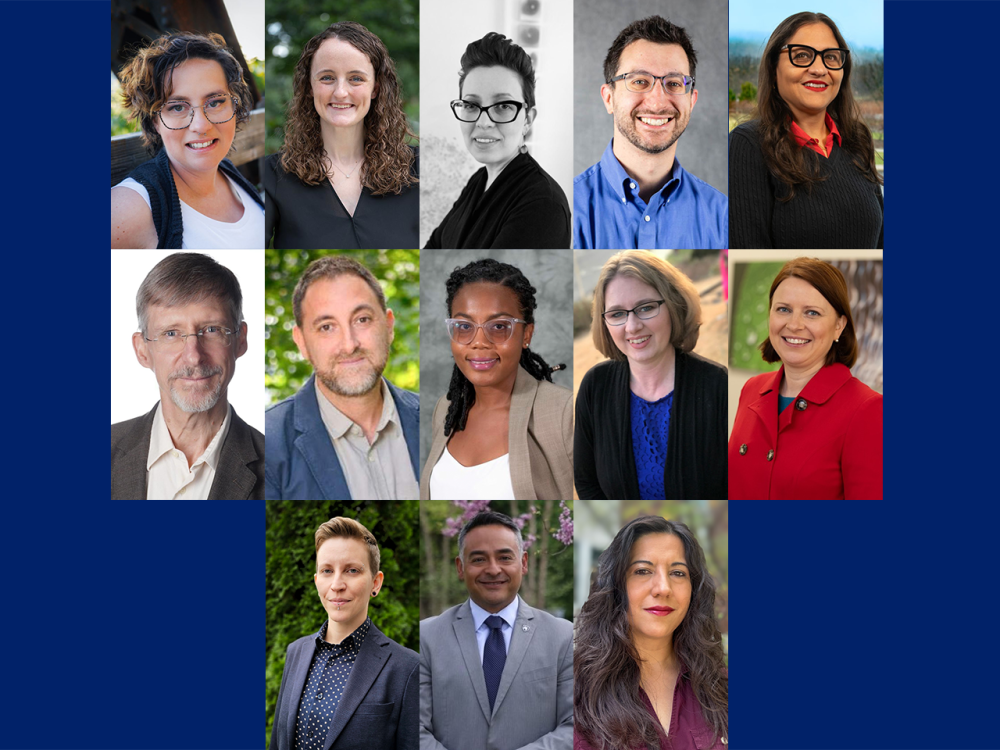 The 2025-206 Teaching and Learning Technologies Faculty Advisory Committee members are, from top left, Alison Borkowska, Jackie Campbell, Anna Divinsky, Chris Gamrat, Subhadra Ganguli; William Goffe, Kevin Haworth, Kimberley Hemmings-Jarrett, Sonia Molly, Melanie Miller Foster; Dylan Paré, Vincent Perez, Stephanie Swindle Thomas.
