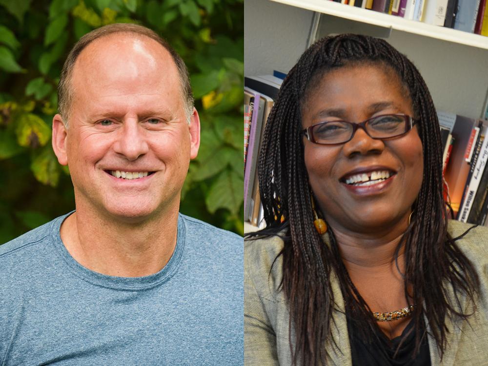 Todd Davis and Patricia Jabbeh Wesley