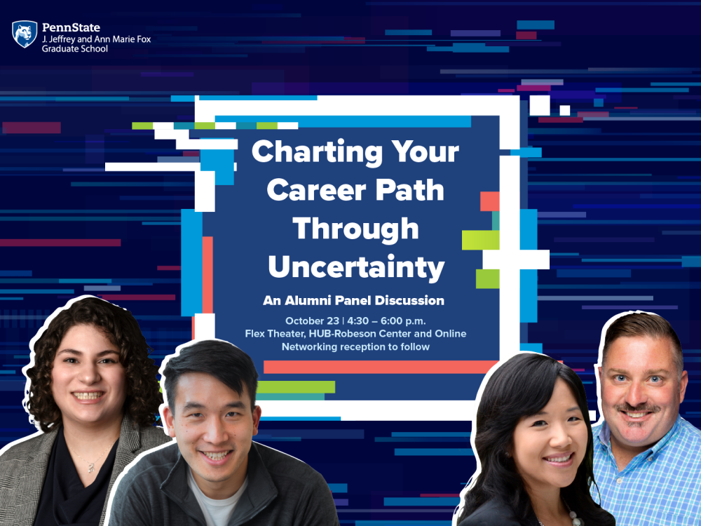 Charting Your Career Path Through Uncertainty event graphic