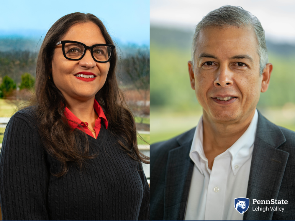 Dr. Subhadra Ganguli and Dr. Pedro Robles