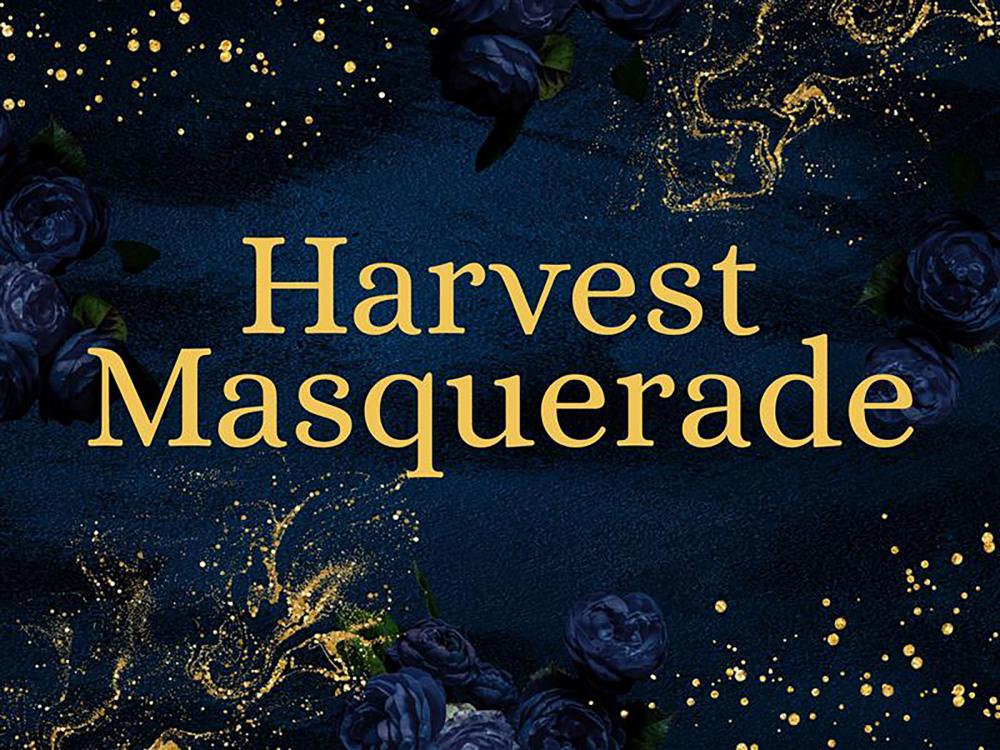 Harvest Masquerade Dinner Graphic