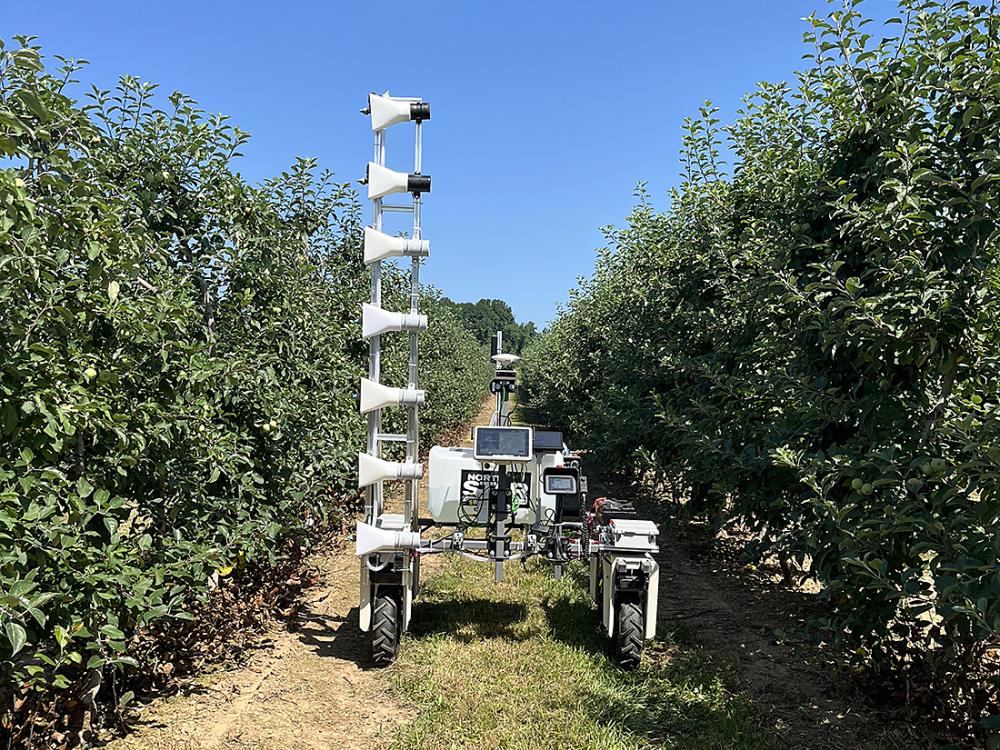 equipment in orchard
