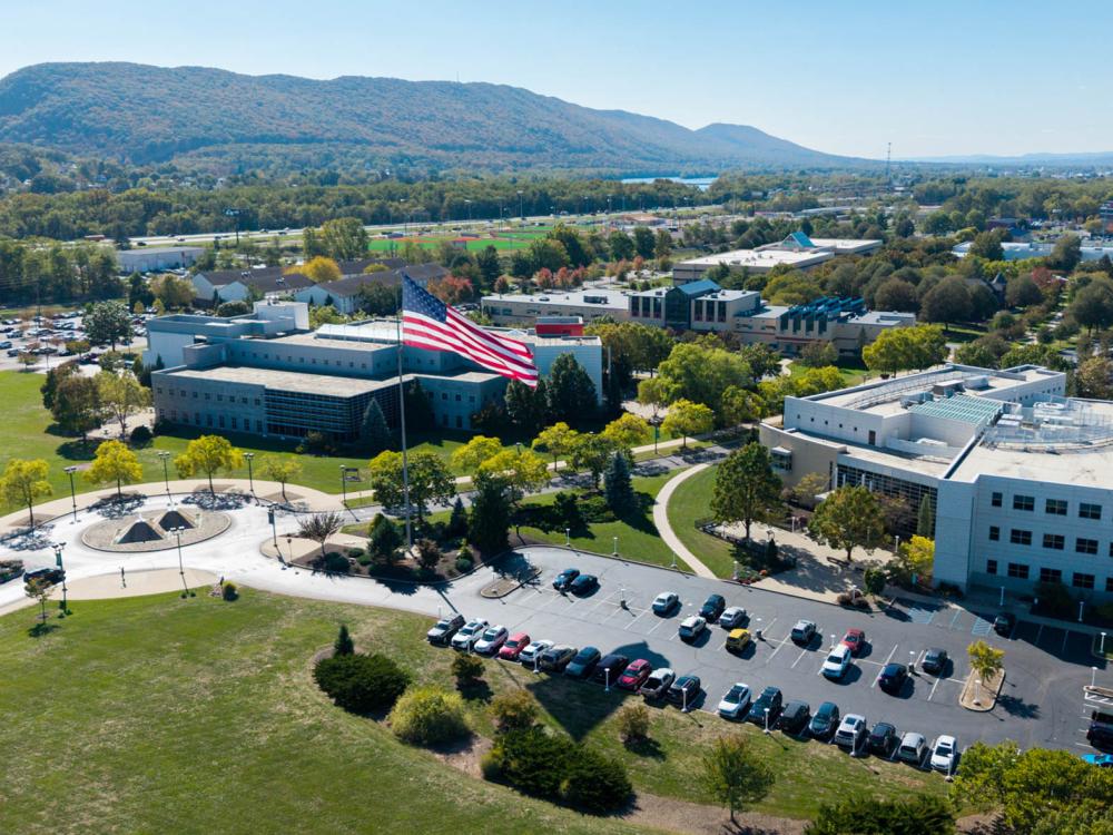 Penn College seen from the air