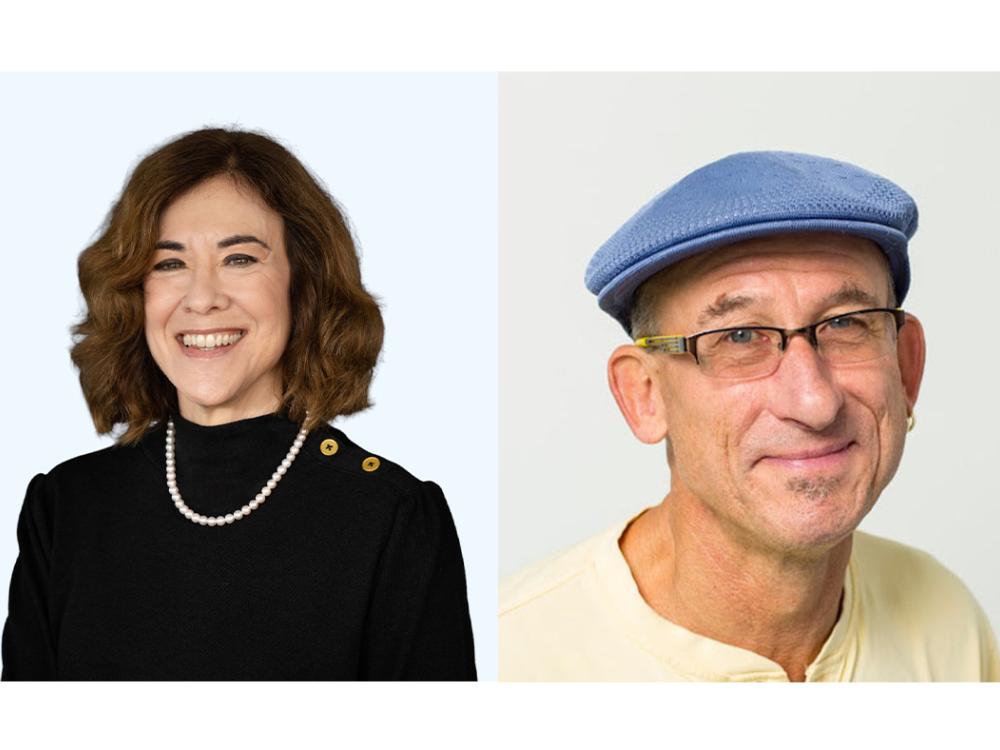 Amy Wagenfield headshot at left and Daniel Winterbottom at right.