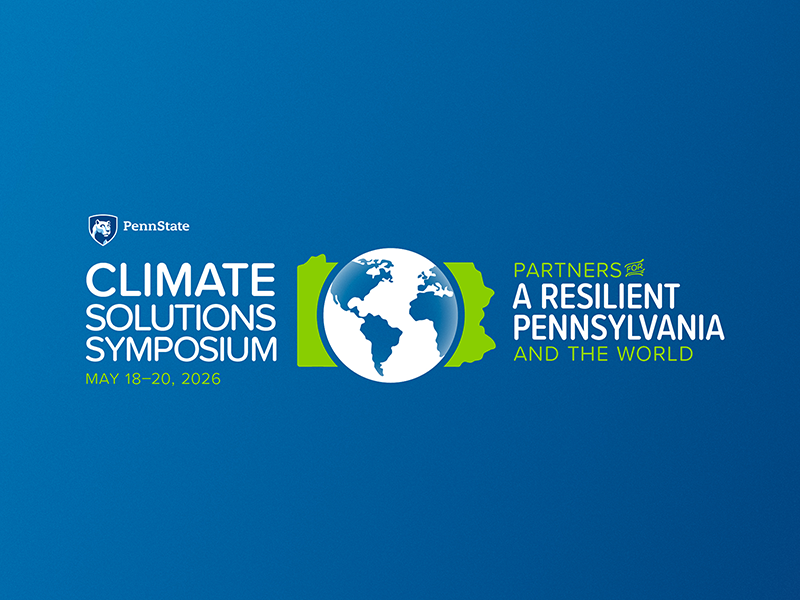 Climate Solutions Symposium May 18-20, 2026