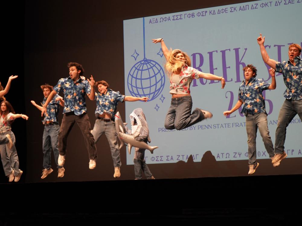 2025 Greek Sing at Eisenhower Auditorium