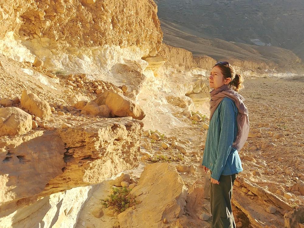 Sarah Ivory in Dhofar’s Nejd Desert