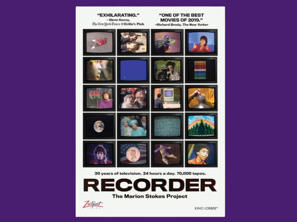 vertical film poster titled Recorder the Marion Stokes Project