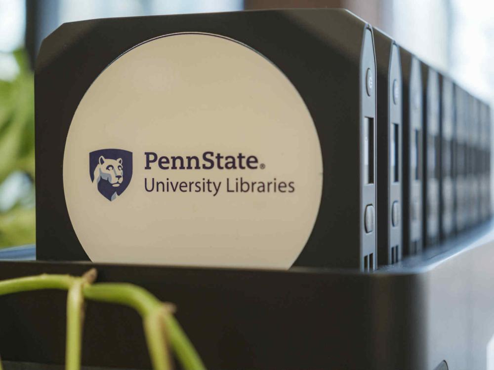 Omnicharge station in Architecture and Landscape Architecture Library