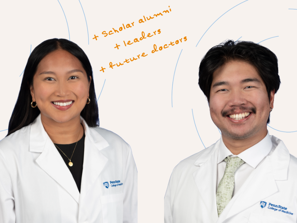 Headshots of Anton and Lindsay