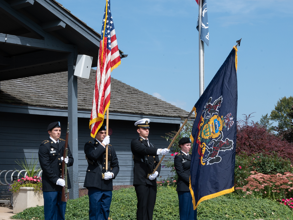 Penn State ROTC Color Guard