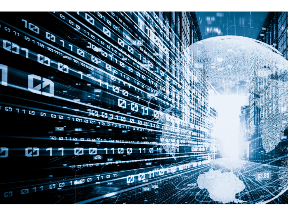 Information transfer into globe.