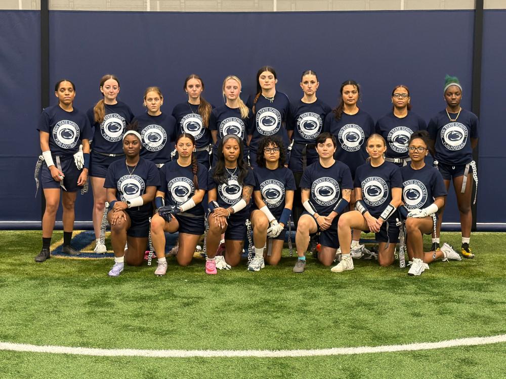 Penn State Schuylkill Women's Flag Football Team