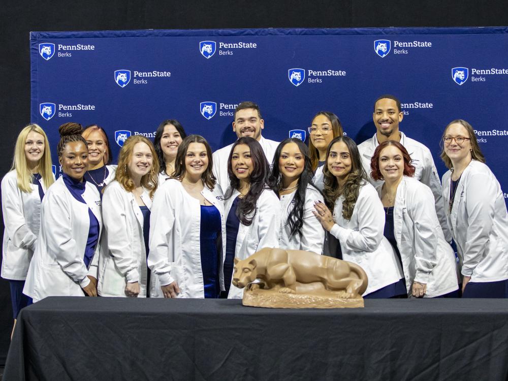 The 2026 class of practical nursing students at graduation