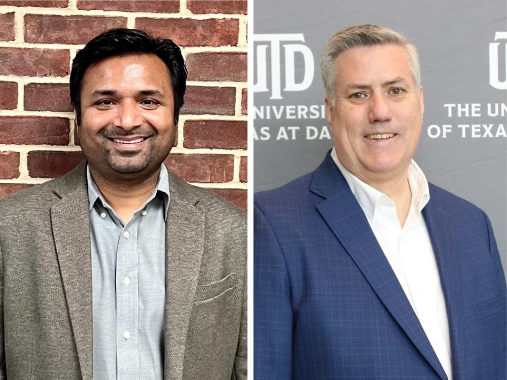 portraits of Suresh Madhuvarsu and Howard Dover