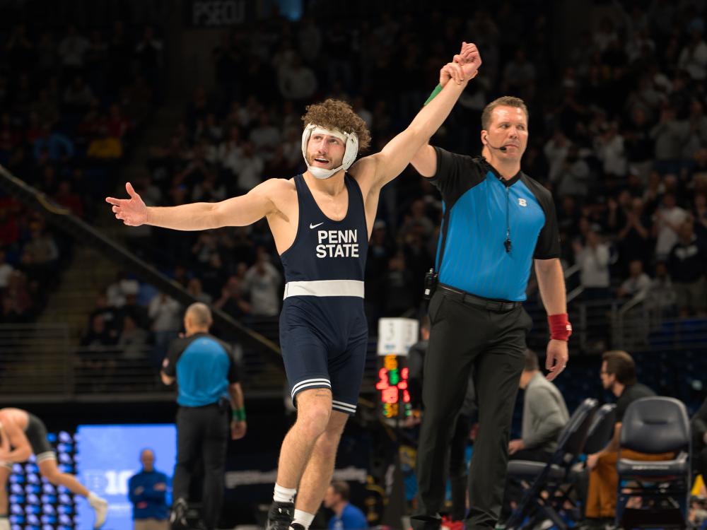 2026 Big Ten wrestling championship tournament Mitchell Mesenbrink 030826
