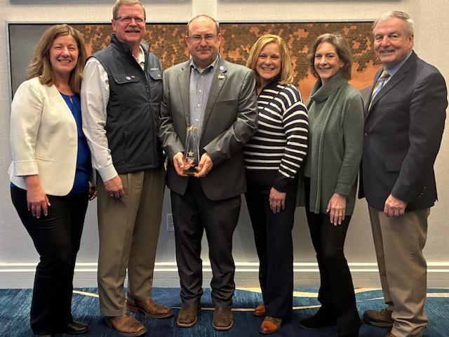 Jim Shirk receives CARET award