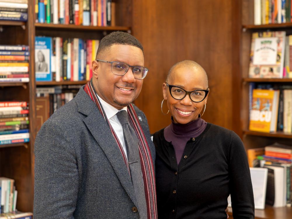 Clarence Lang and Jennifer Hamer