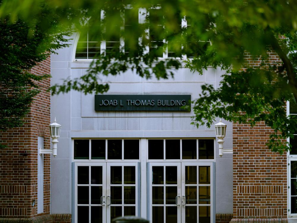 Thomas Building on Penn State's University Park Campus.