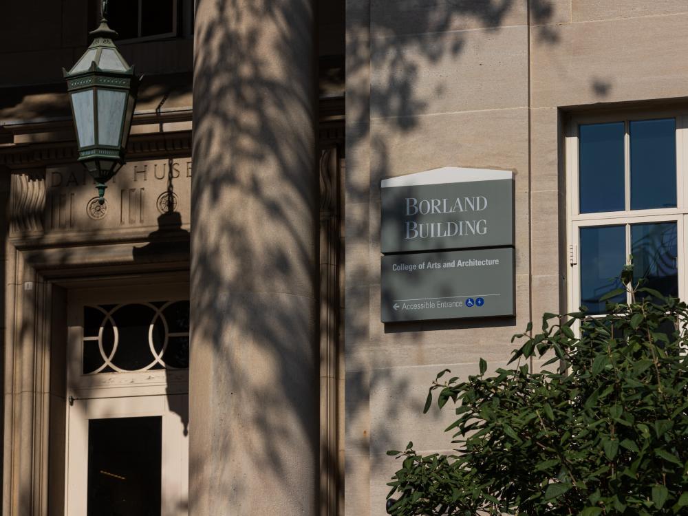 Exterior of Borland Building