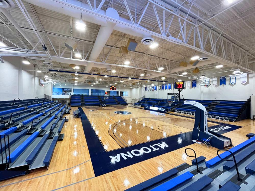 The Arena, a large basketball venue, at Penn State Altoona's Adler Athletic Complex