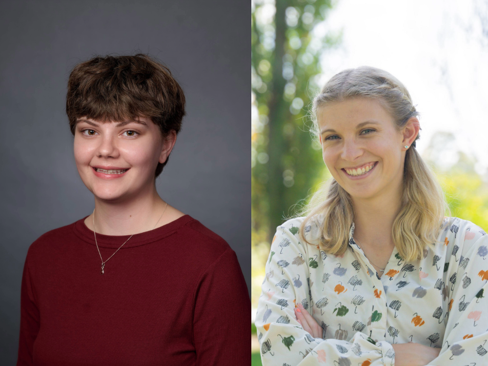 Headshots of Natalie Ford and Mackenna Yount