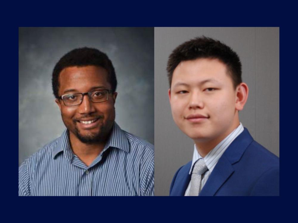 Headshots of David Williams and Chun Sen Liu