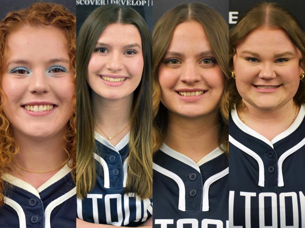 Allison Beeman, Lauren Davidson, Madison Kennedy, and Olivia Werkheiser
