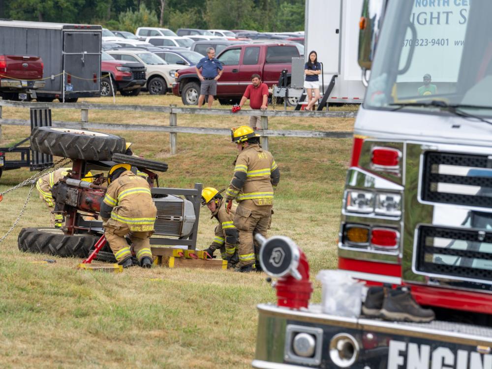tractor rollover demo 2025 APD