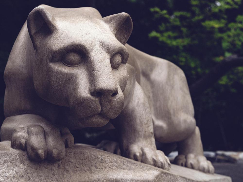 University Park Lion Shrine in summer