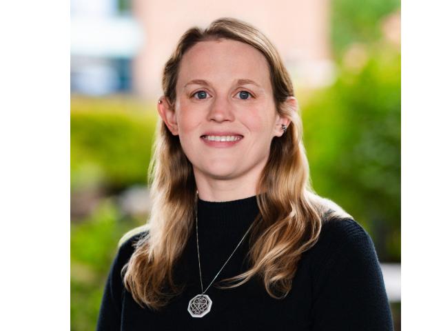 headshot of Ashley Shay, director of the Huck Institutes'  Metabolomics Core Facility