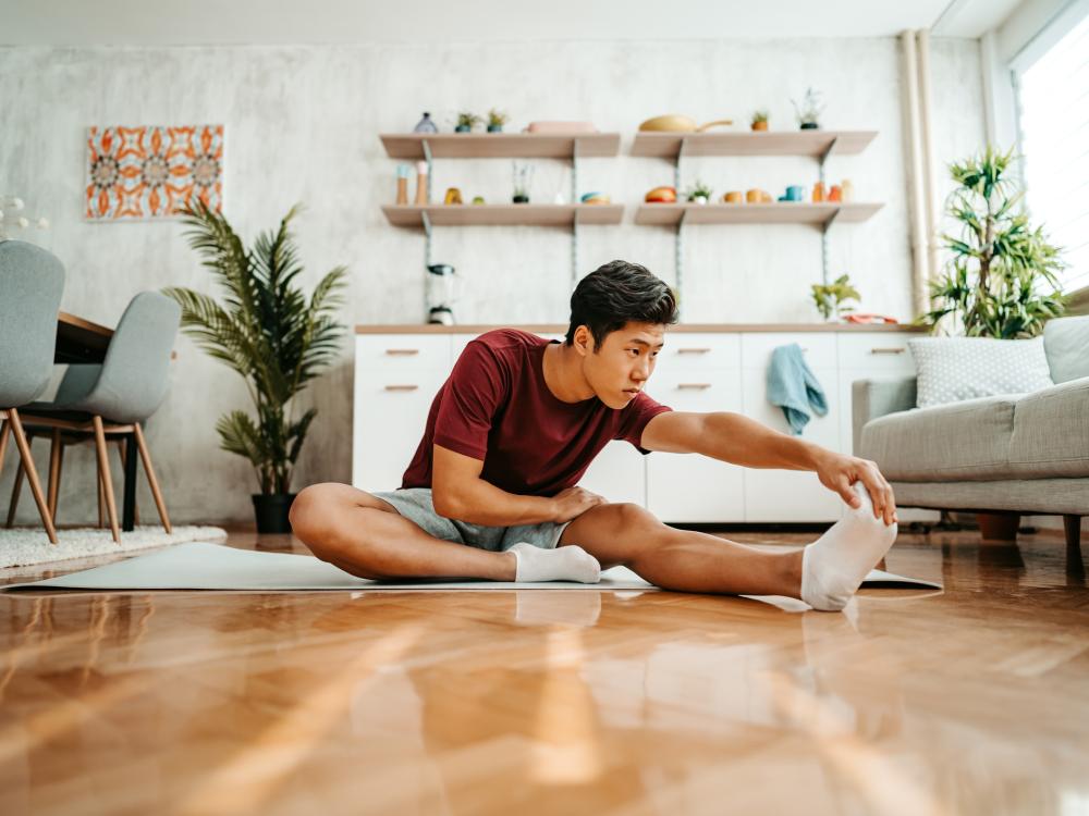 Penn State's benefits partner Hinge Health offers exercises and resources to help users prevent pain or injury.