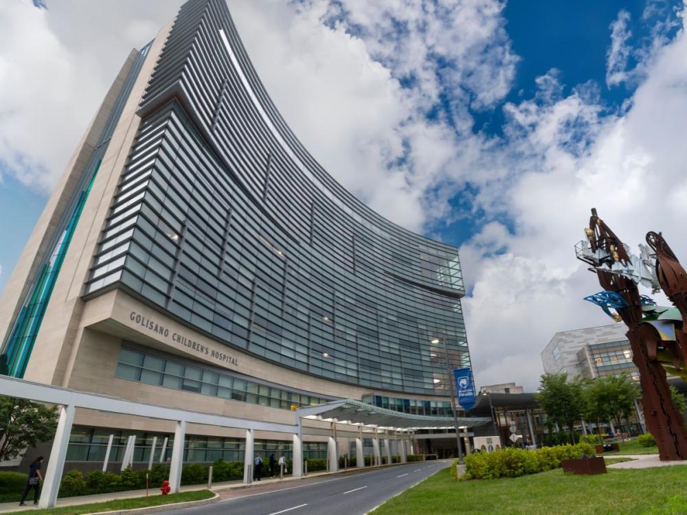 Exterior image of Penn State Health Golisano Children's Hospital