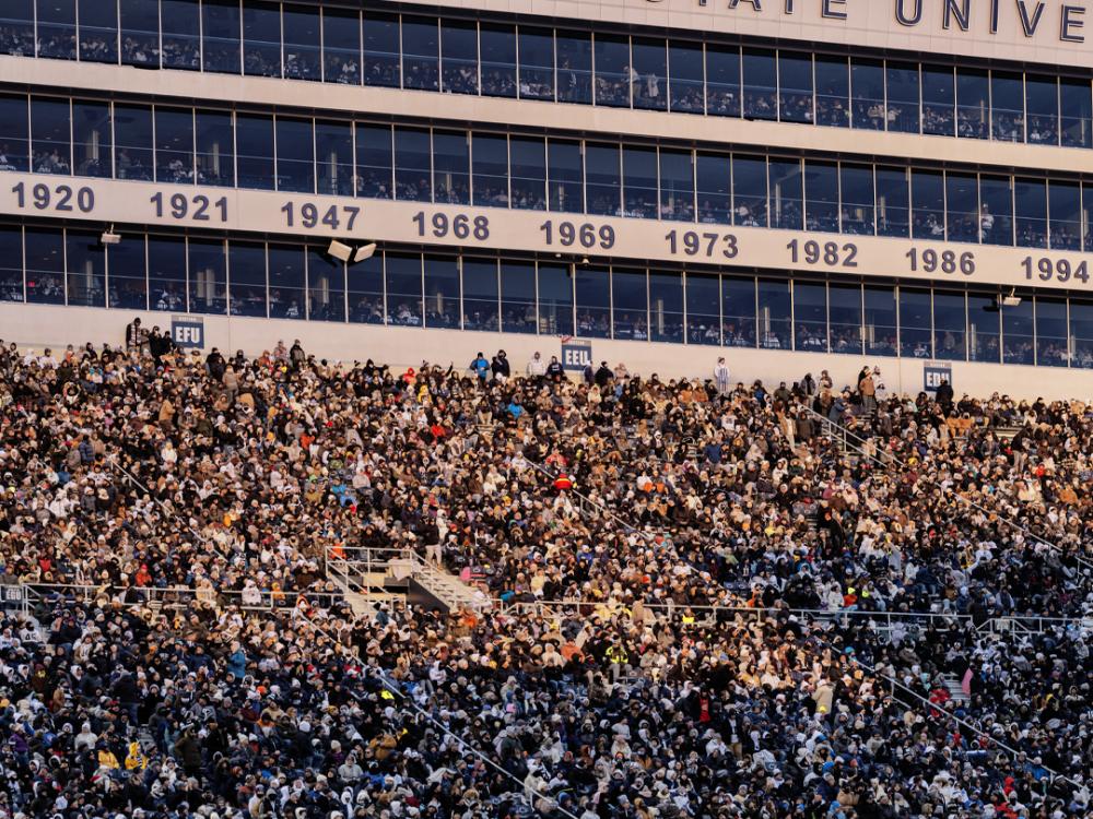 Beaver Stadium at Dusk