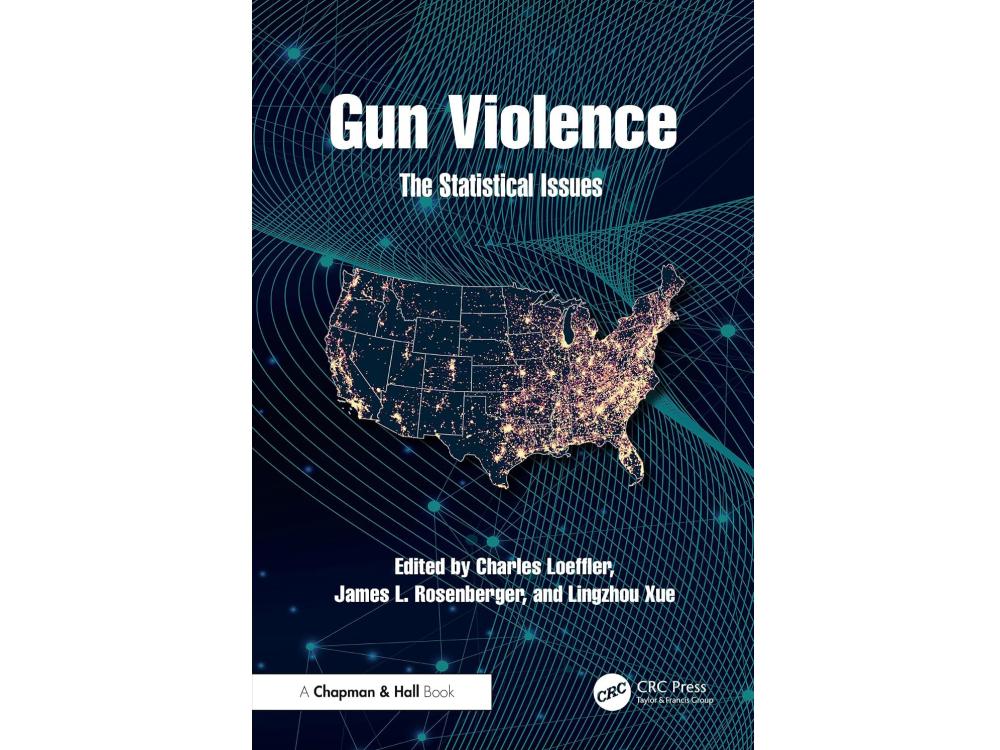 cover of book about gun violence with map of the USA