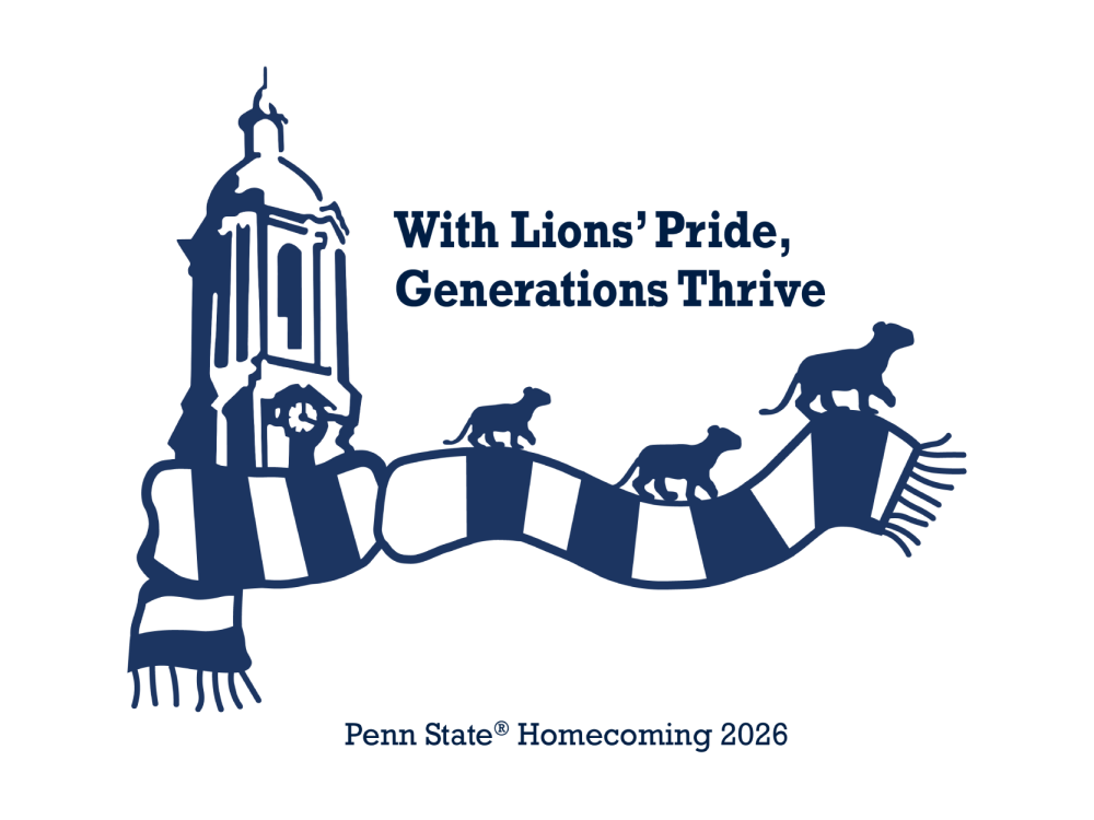 With Lion's Pride, Generations Thrive, Penn State Homecoming 2026
