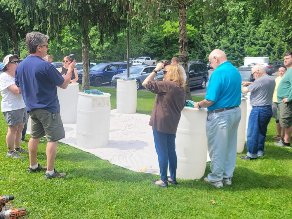 Stefanie Green worked on various projects for the Master Watershed Steward program.