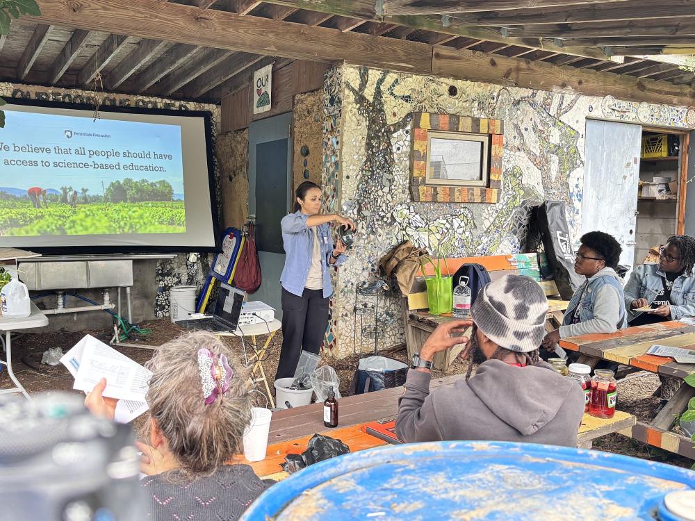 Leah Fronk irrigation workshop