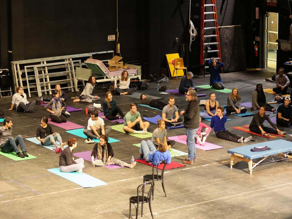 Andy Belser teaching Feldenkrais 