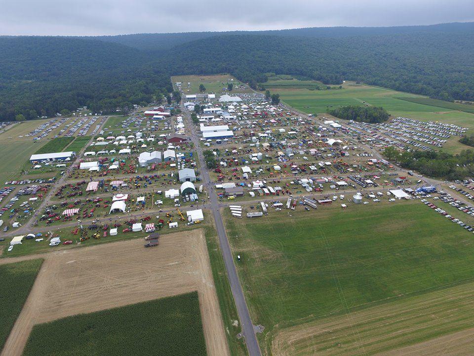 Ag Progress Days aerial looking south