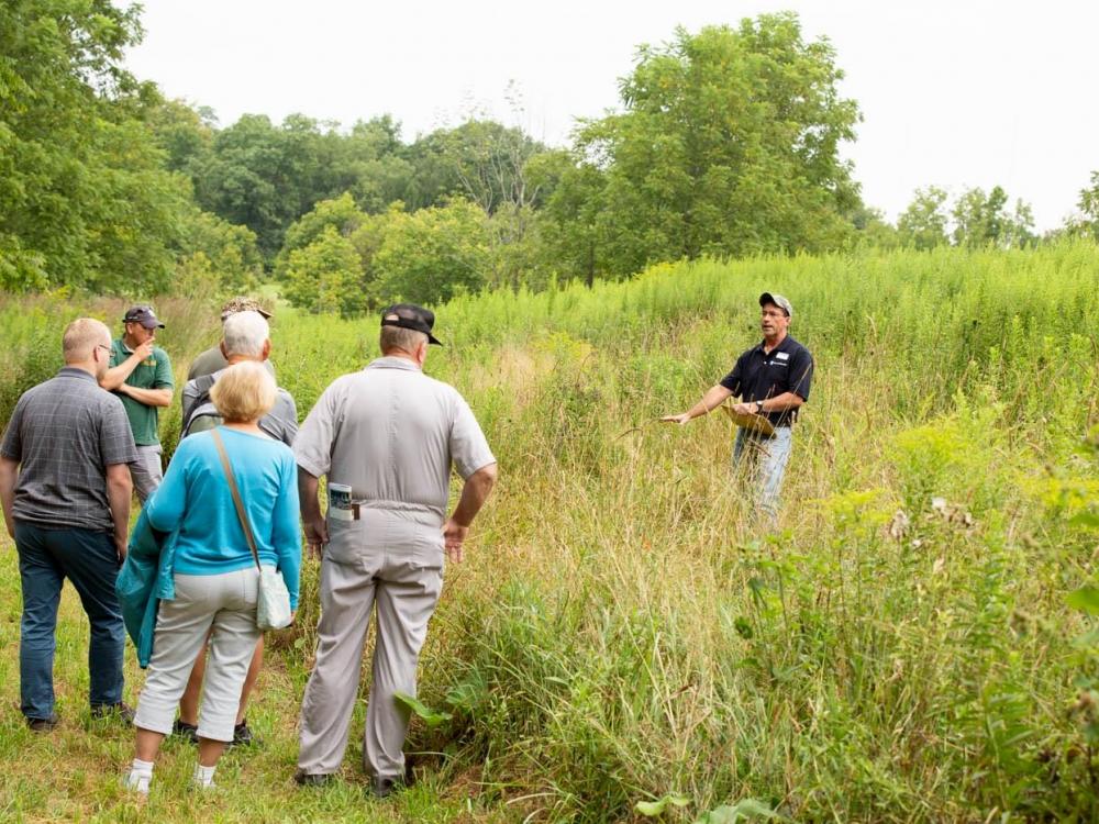 Ag Progress Days 2019 - visitors on a tour