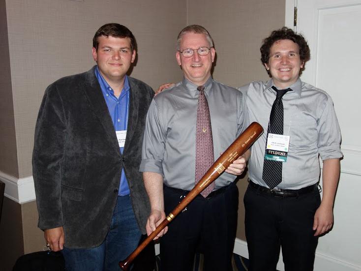 Dan Russell receives his award