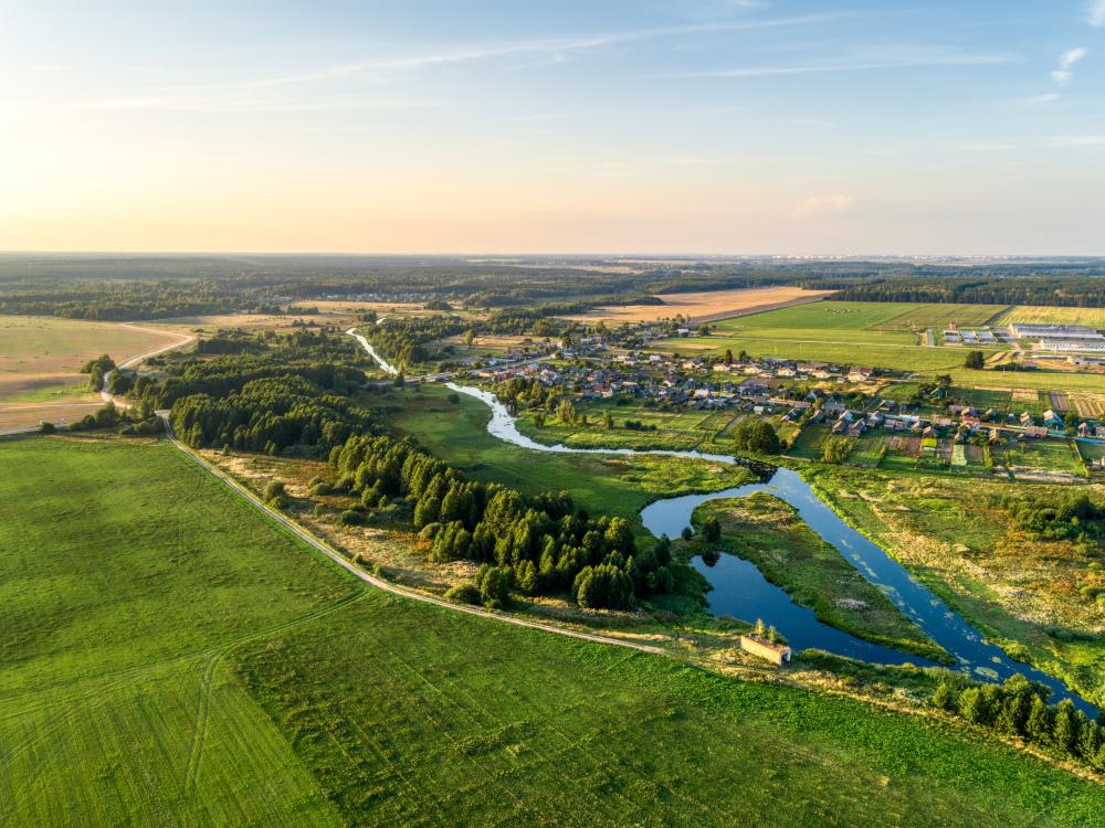 housing development in rural area