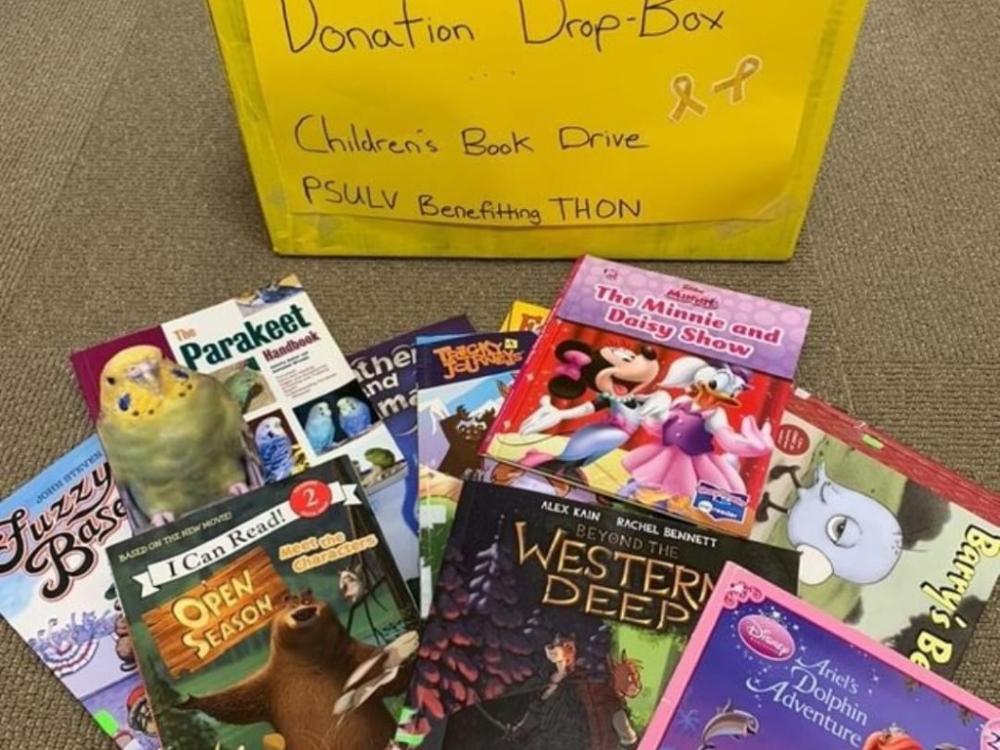 Donated children's books 