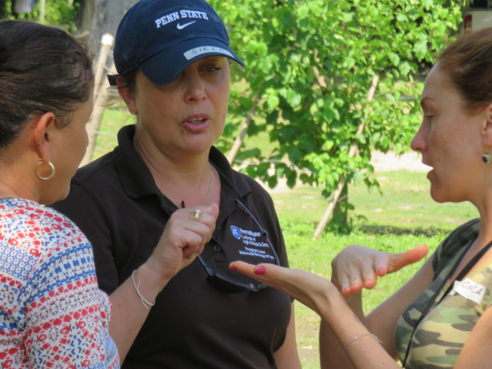Penn State cacao expert Siela Maximova
