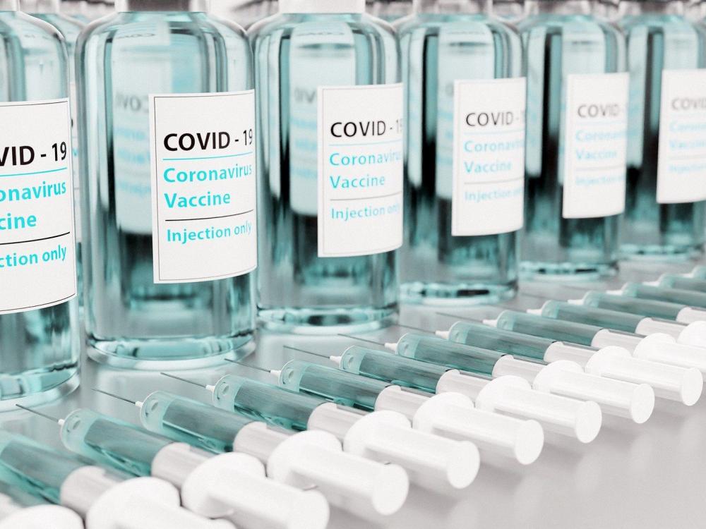 COVID vaccine vials