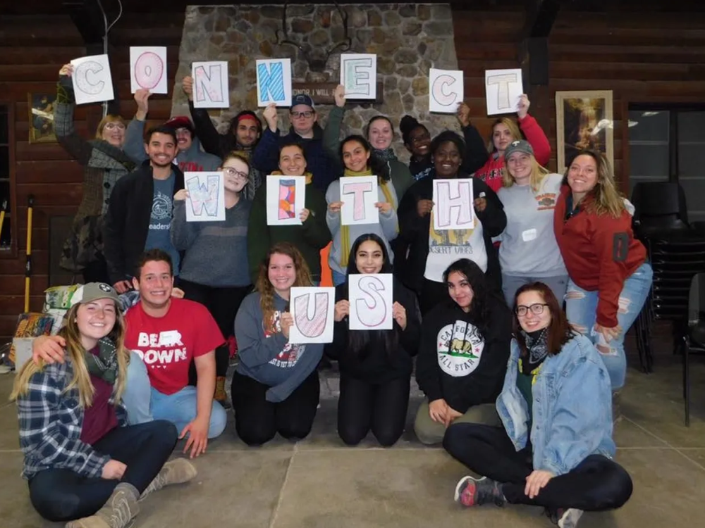 Penn State students participate in Connect Unplugged leadership retreat in spring 2019